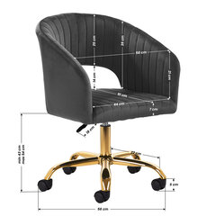 tool 4Rico QS-OF212G, hall hind ja info | Ilusalongi mööbel | kaup24.ee