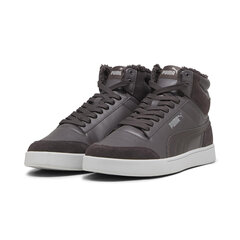 Puma Jalatsid Shuffle Mid Fur Flat Grey 387609 03 387609 03/8.5 hind ja info | Spordi- ja vabaajajalatsid meestele | kaup24.ee