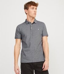 Jack&Jones polosärk meestele 12136668*12, hall/anthr hind ja info | Meeste T-särgid | kaup24.ee