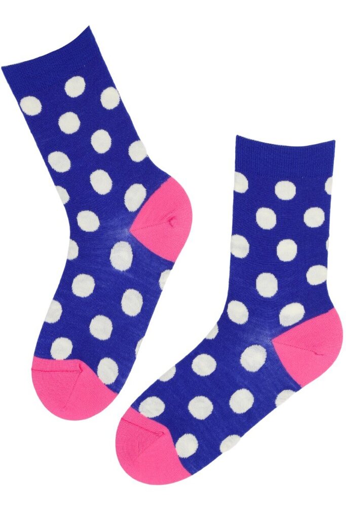 BLUE DOTS meriinovillased täpilised sokid BLUEDOTS-46-48 цена и информация | Naiste sokid | kaup24.ee