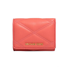 Rahakott Michael Kors 35T2GTVE2U-GRAPEFRUIT Roosa Nahk (11 x 8 cm) S0365313 hind ja info | Naiste rahakotid | kaup24.ee