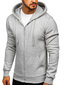 J.Style Džemprid Fleece Grey 68B2008-2 цена и информация | Meeste pusad | kaup24.ee