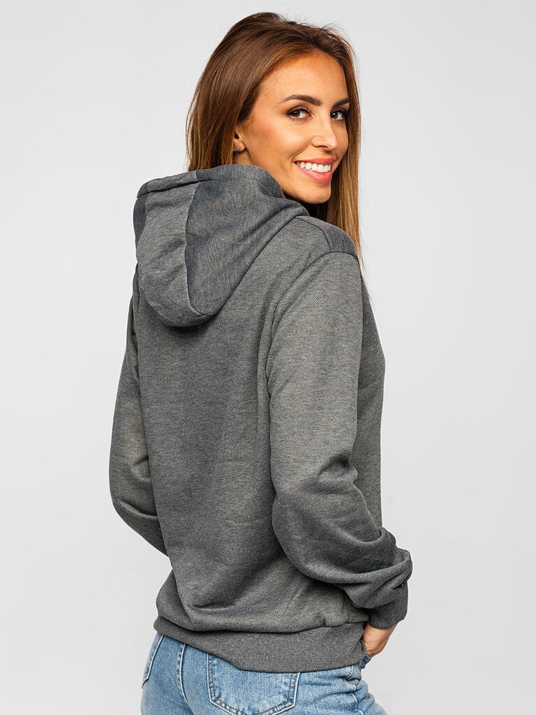 J.Style Džemprid Fleece Grey 68W02-5 68W02-5/L цена и информация | Naiste pusad | kaup24.ee