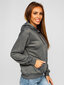 J.Style Džemprid Fleece Grey 68W02-5 68W02-5/L цена и информация | Naiste pusad | kaup24.ee