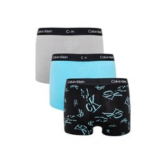 Bokserid CALVIN KLEIN Trunk 3Pk 000NB3528EI0Q hind ja info | Meeste aluspesu | kaup24.ee