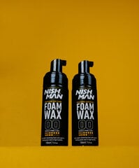 Juuksekujundusvaht Nishman Hair Styling Foam Wax meestele, 150 ml hind ja info | Viimistlusvahendid juustele | kaup24.ee