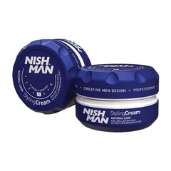 Juuksekujunduskreem vaha Nishman Hair Styling Cream N.5 Medium Hold meestele, 100 ml цена и информация | Средства для укладки волос | kaup24.ee