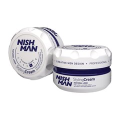 Juuksekujunduskreem vaha Nishman Hair Styling Cream N.6 Extra Hold meestele, 100 ml цена и информация | Средства для укладки волос | kaup24.ee