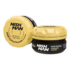 Veebaasil juuste kujundamise pomaad Nishman Water Based Hair Styling Pomade W11 meestele, 100 ml цена и информация | Средства для укладки волос | kaup24.ee