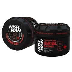 Гель для волос Nishman Hair Gel Gum Effect, 300 ml цена и информация | Средства для укладки волос | kaup24.ee