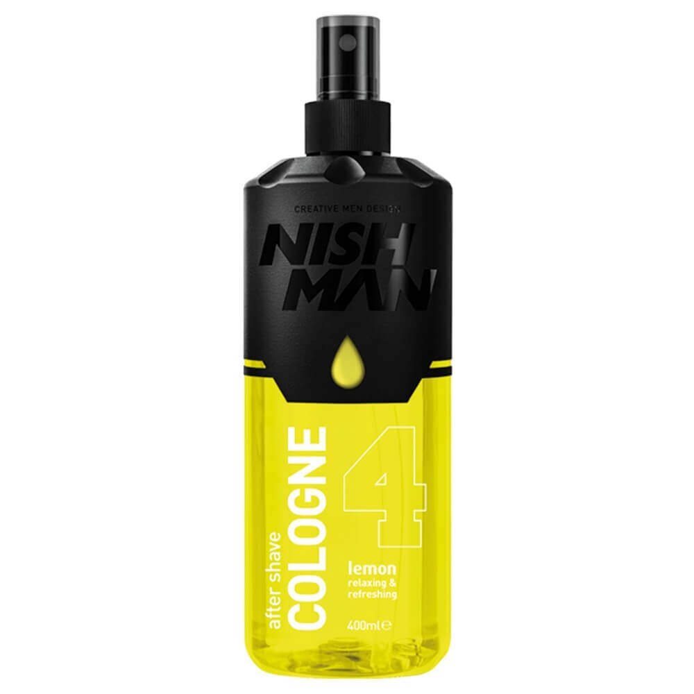 Raseerimisjärgne losjoon Nishman After Shave Cologne N.4 Lemon meestele, 400 ml цена и информация | Raseerimisvahendid | kaup24.ee