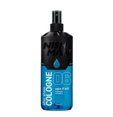 Одеколон после бритья Nishman After Shave Cologne, N.6 Aqua D'asil, 100 ml цена и информация | Косметика и средства для бритья | kaup24.ee