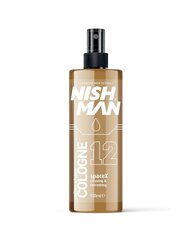 Raseerimisjärgne losjoon Nishman After Shave Cologne N.12 Spacex meestele, 100 ml цена и информация | Косметика и средства для бритья | kaup24.ee