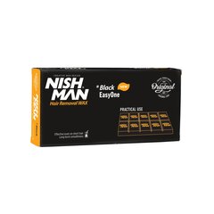 Depilatsioonivaha plaadis Nishman Chocotale Hard Easy Use Wax, Black, 500 ml hind ja info | Depileerimisvahendid | kaup24.ee