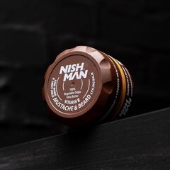 Habet ja vuntsid kujundav palsam Nishman Beard & Mustache Styling Balm meestele, 30 ml hind ja info | Raseerimisvahendid | kaup24.ee