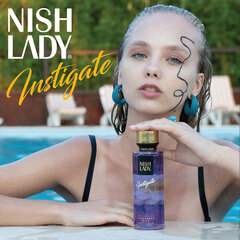 Keha udu Nishlady Fragrance Mist Instigate, 260 ml hind ja info | Lõhnastatud kosmeetika naistele | kaup24.ee