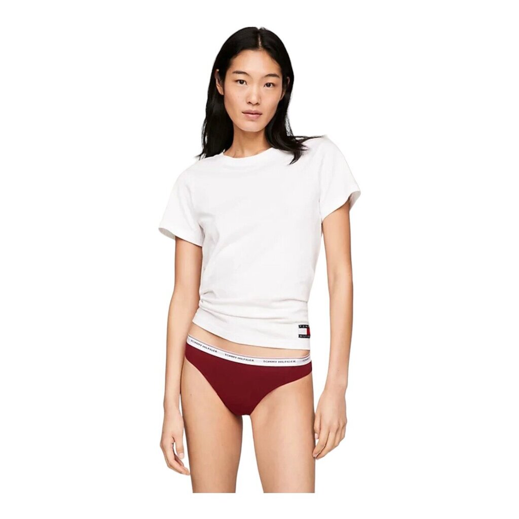 Aluspüksid TOMMY HILFIGER 3 Pack Thong (Ext Sizes) UW0UW048940R3 hind ja info | Naiste aluspüksid | kaup24.ee