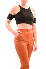 Finders Keepers Naised crop tops Must S, hind ja info | Naiste pluusid, särgid | kaup24.ee