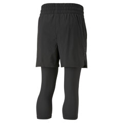 Puma Шорты Studio 2in1 Short Black 523293 01 523293 01/L цена и информация | Мужская спортивная одежда | kaup24.ee