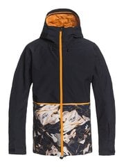 Meeste jope Quiksilver EQYTJ03262 NKP2 must S hind ja info | Meeste suusariided | kaup24.ee