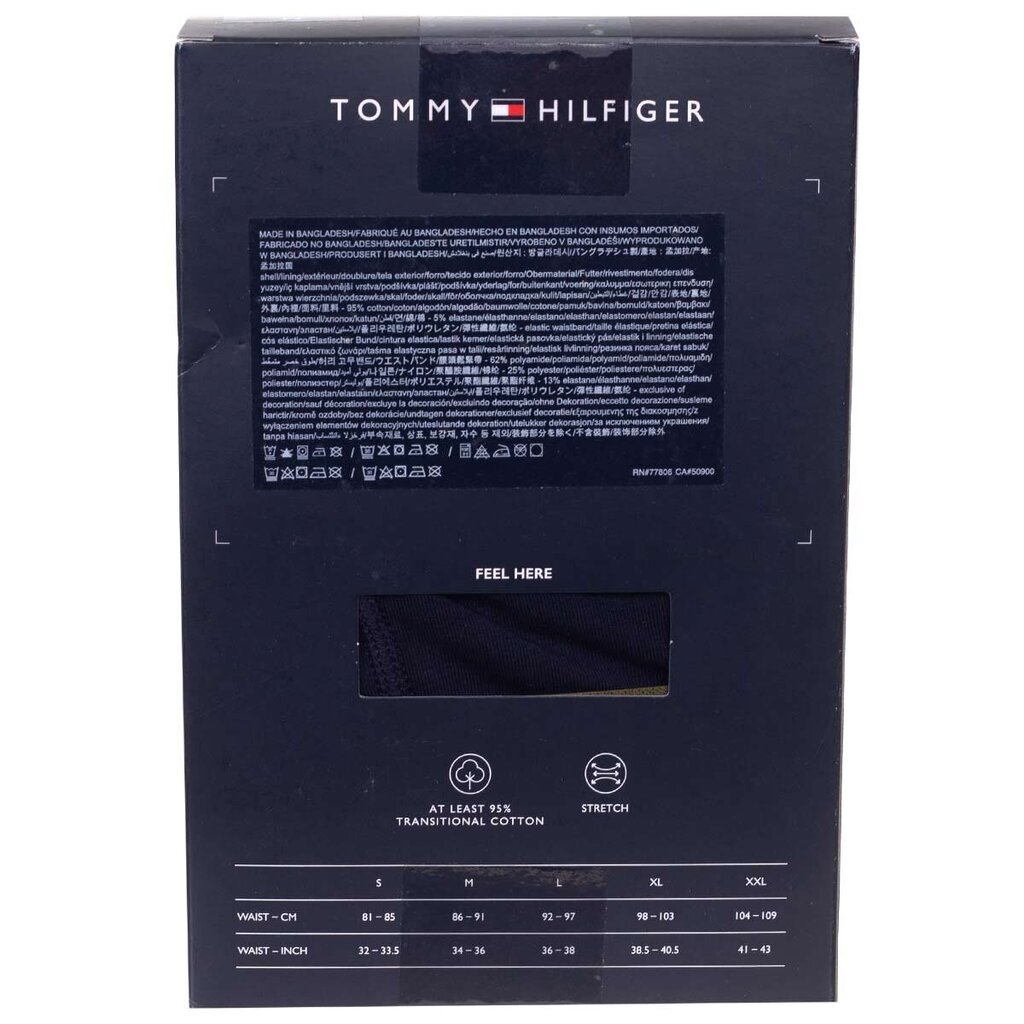 Bokserid TOMMY HILFIGER 3P Wb Trunk UM0UM027630SU цена и информация | Meeste aluspesu | kaup24.ee