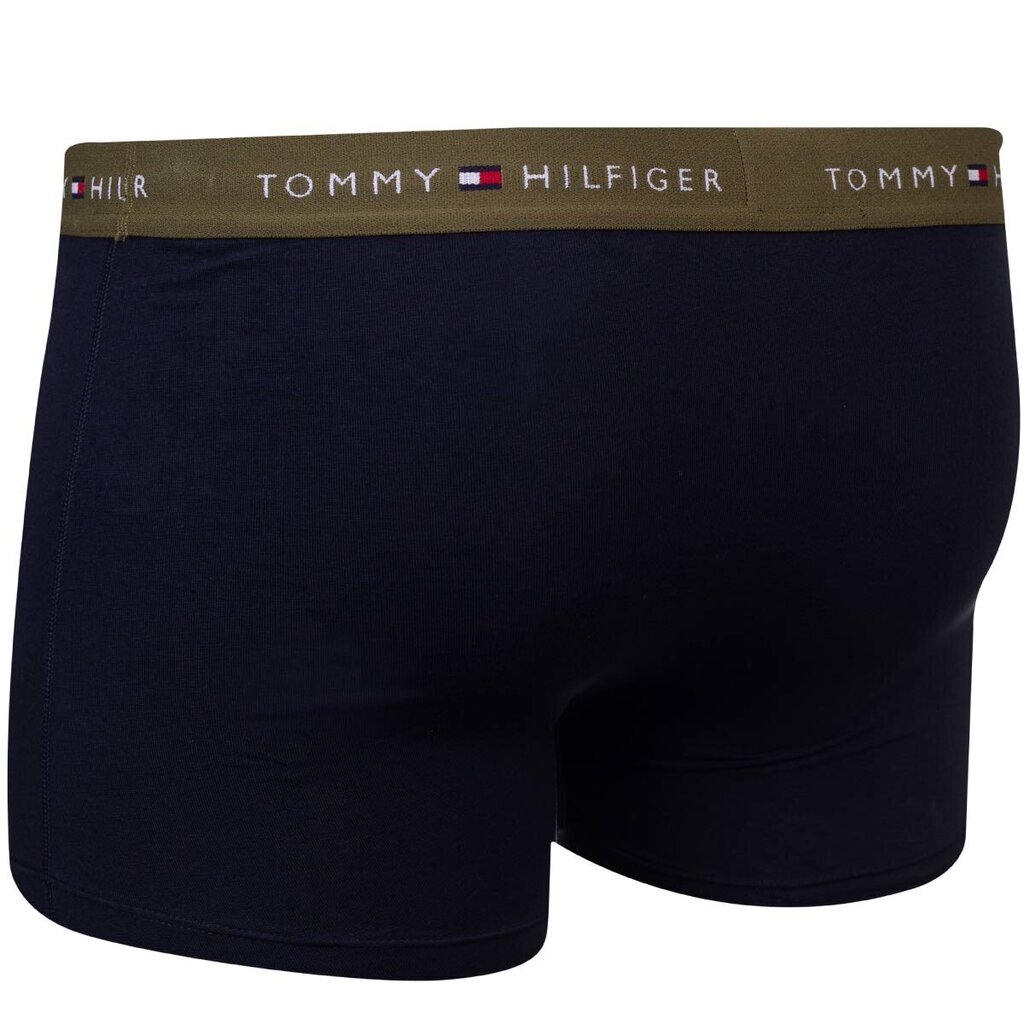 Bokserid TOMMY HILFIGER 3P Wb Trunk UM0UM027630SU цена и информация | Meeste aluspesu | kaup24.ee