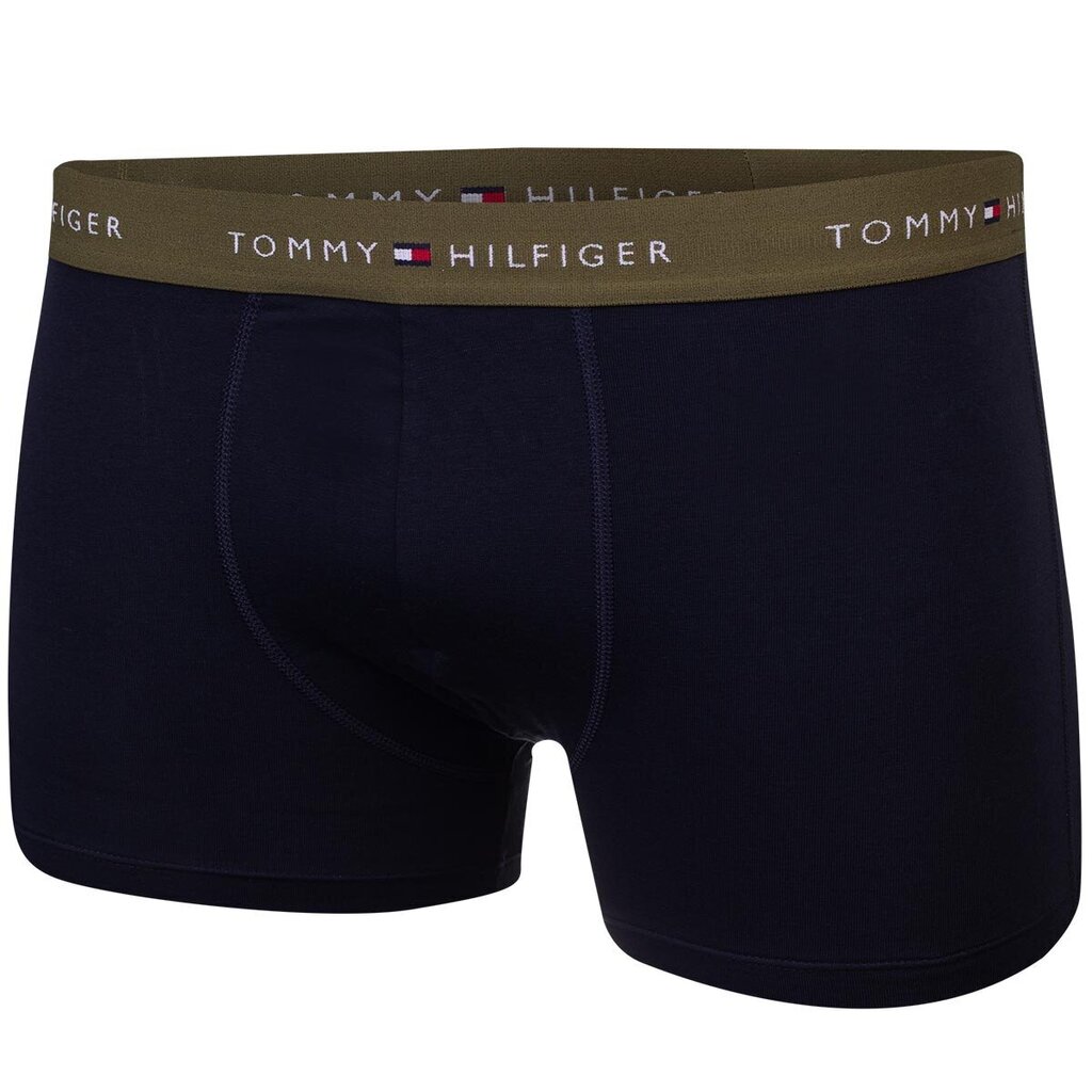 Bokserid TOMMY HILFIGER 3P Wb Trunk UM0UM027630SU цена и информация | Meeste aluspesu | kaup24.ee