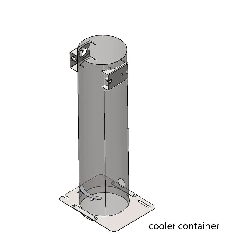 Külmasuitsu generaator SG2 5,3 l ø130 mm + aktiivne jahuti-filter цена и информация | Suitsuahjud, tarvikud | kaup24.ee