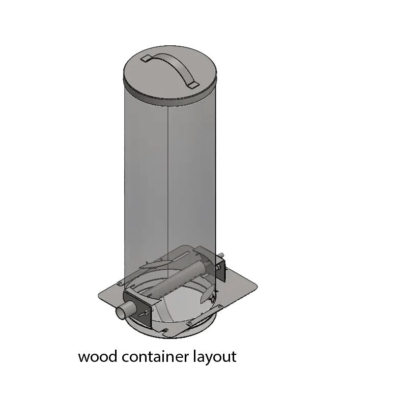 Külmasuitsu generaator SG2 5,3 l ø130 mm + aktiivne jahuti-filter цена и информация | Suitsuahjud, tarvikud | kaup24.ee