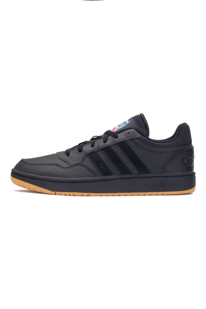 ADIDAS HOOPS 3.0 Mustade meeste jalatsid, suurus 40 GY4727_40 hind ja info | Spordi- ja vabaajajalatsid meestele | kaup24.ee