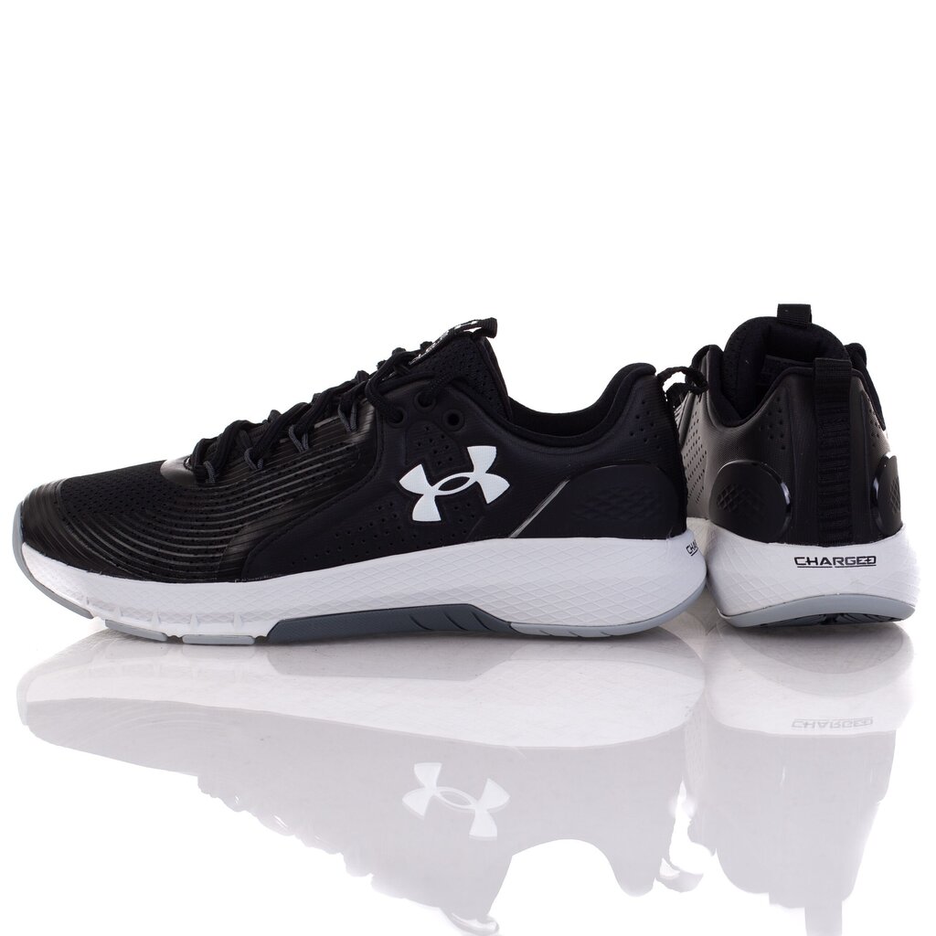 Under Armour CHARGED COMMIT TR 3 Spordijalatsid, Must, Suurus 40 3023703001_40 цена и информация | Spordi- ja vabaajajalatsid meestele | kaup24.ee