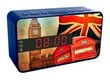 Bigben RR16FLAG - eemaldatava paneeliga FM-raadio äratuskell KELL RADIO ALARM FM цена и информация | Raadiod ja äratuskellad | kaup24.ee