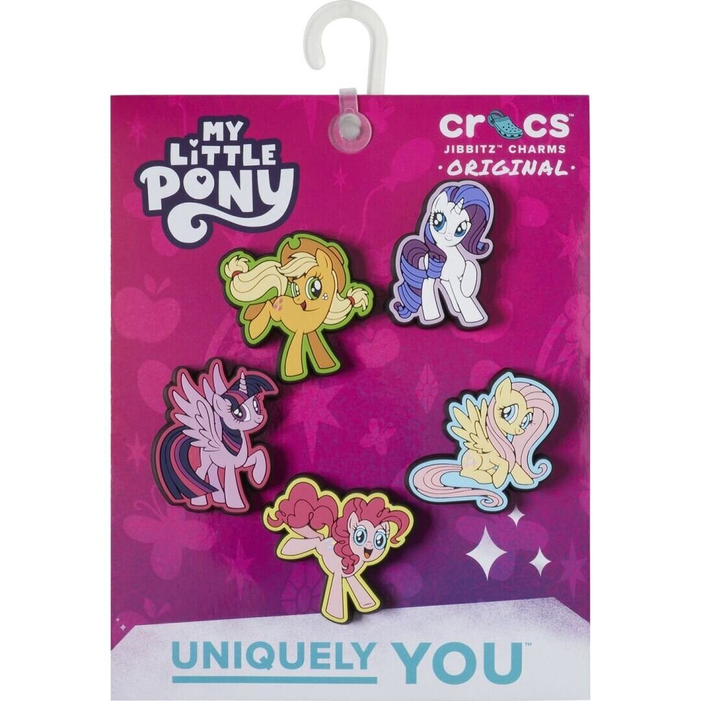 Crocs™ MY LITTLE PONY 5 PACK G1025900-MU 245848 hind ja info | Naiste plätud ja sussid | kaup24.ee