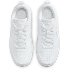 Nike Обувь Court Borough Low White Pink DV5456 106 DV5456 106/4 цена и информация | Спортивная обувь, кроссовки для женщин | kaup24.ee