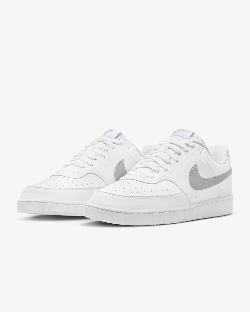 Nike Jalatsid Nike Court Vision Lo Nn White Grey DH2987 112 DH2987 112/11.5 hind ja info | Spordi- ja vabaajajalatsid meestele | kaup24.ee