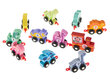 Puidust vedur vagunitega Montessori цена и информация | Poiste mänguasjad | kaup24.ee
