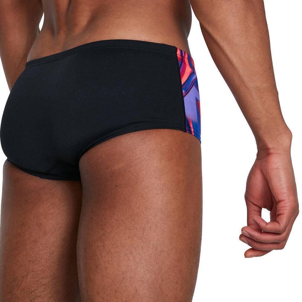 Ujumispüksid Speedo Allover Digital 14cm Brief M must/roosa цена и информация | Ujumispüksid, shortsid | kaup24.ee