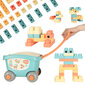 Lastekärudega klotsid, ikoon hind ja info | Imikute mänguasjad | kaup24.ee