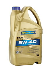 Ravenol HCS SAE 5W-40 моторное масло, 5L цена и информация | Моторные масла | kaup24.ee