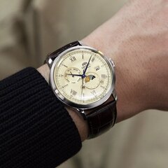 Orient  Orient  Bambino Sun and Moon Automatic RA-AK0803Y10B RA-AK0803Y10B цена и информация | Мужские часы | kaup24.ee