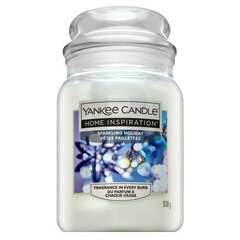 Yankee Candle Home Inspiration Sparkling Holiday 538 г цена и информация | Подсвечники, свечи | kaup24.ee