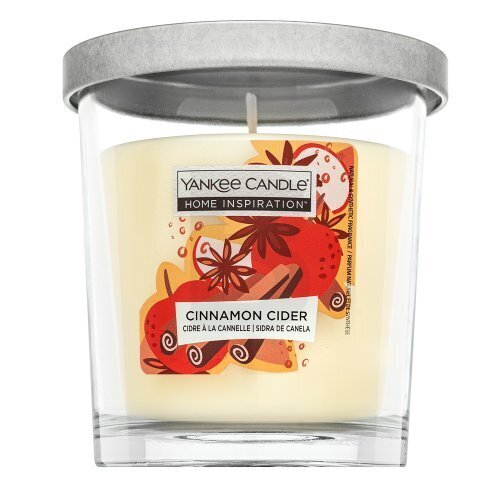 Yankee Candle lõhnaküünal Cinnamon Cider 200 g цена и информация | Küünlad, küünlajalad | kaup24.ee