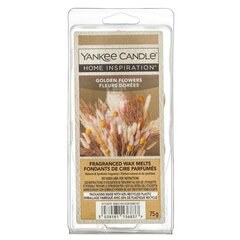 Yankee Candle Home Inspiration Golden Flowers 75 г цена и информация | Подсвечники, свечи | kaup24.ee