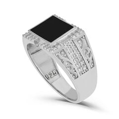 Серебряное (925) кольцо с классическим дизайном, код ah5sr5783, EU-65 (~20,75 мм) AH5SR5783EU-65 цена и информация | Кольцо | kaup24.ee