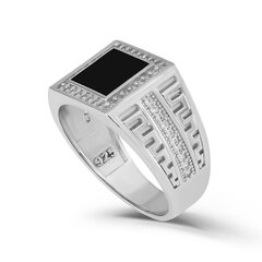 Серебряное (925) кольцо с классическим дизайном, код ah5sr5782, EU-63 (~20 мм) AH5SR5782EU-63 цена и информация | Кольцо | kaup24.ee