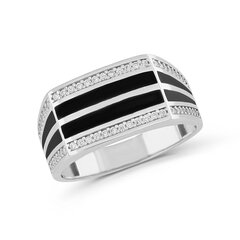 Серебряное (925) кольцо с драгоценными камнями, код ah5sr5786, EU-58 (~18,5 мм) AH5SR5786EU-58 цена и информация | Кольцо | kaup24.ee