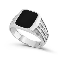 Серебряное (925) кольцо с классическим дизайном, код ah5sr5785, EU-64.5 (~20,5 мм) AH5SR5785EU-64.5 цена и информация | Кольцо | kaup24.ee