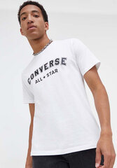 Converse T-Särgid Unisex All Star Tee White 10024566 A04 10024566 A04/XS hind ja info | Meeste T-särgid | kaup24.ee