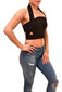 Finders Keepers Naised crop tops Must S, G864321/S hind ja info | Naiste pluusid, särgid | kaup24.ee