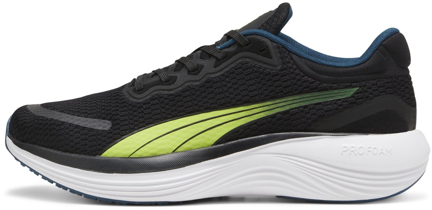 Puma Jalatsid Scend Pro White Black Yellow 378776 17 378776 17/7 цена и информация | Spordi- ja vabaajajalatsid meestele | kaup24.ee